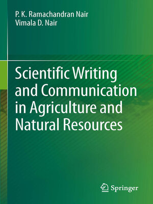 cover image of Scientific Writing and Communication in Agriculture and Natural Resources